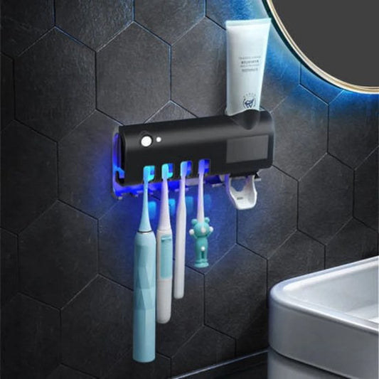 UV-steriliserende tandenborstelhouder